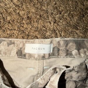 PacSun Light Tan Patterned Pants